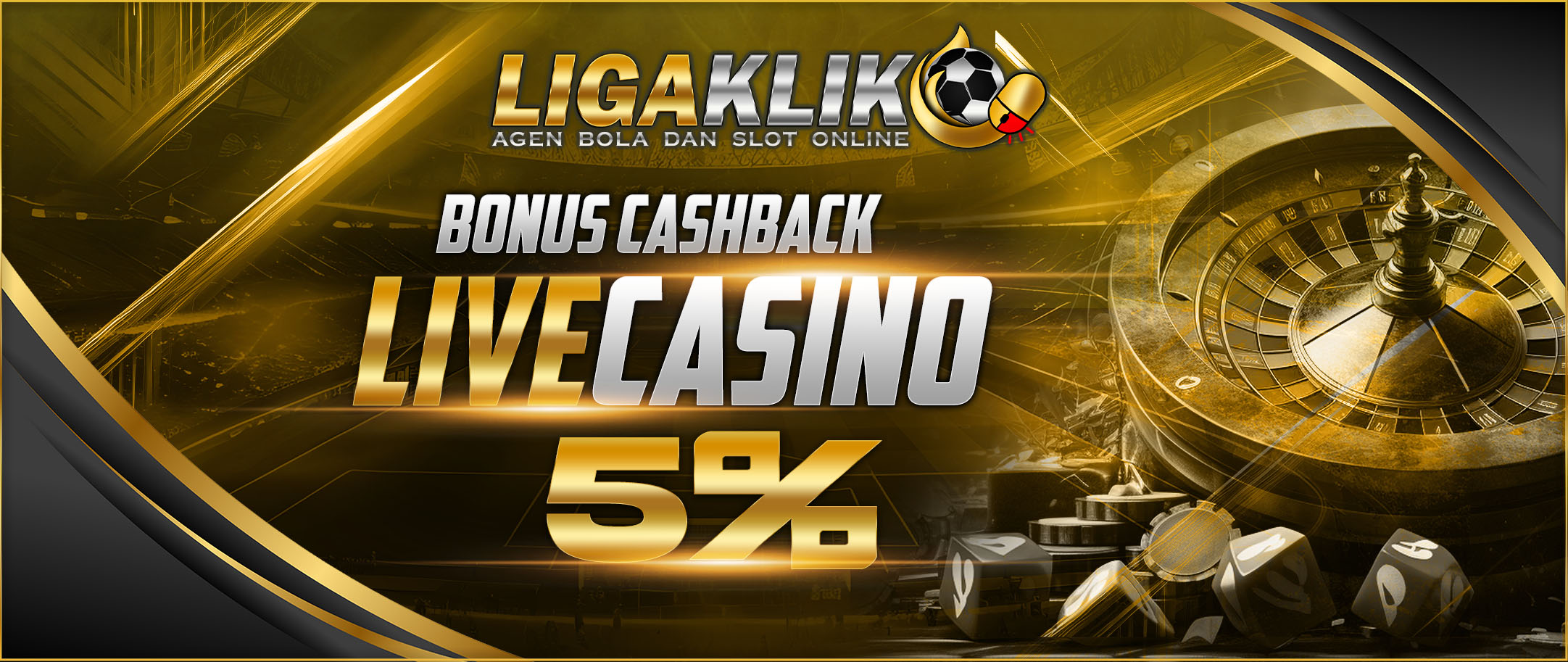 Cashback Live Casino 5%